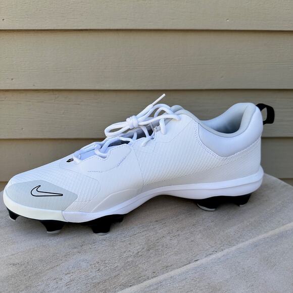 Nike Force Trout 9 Pro MCS Mens Baseball Cleats Size 15 White FZ0915-102 New - Picture 3 of 12